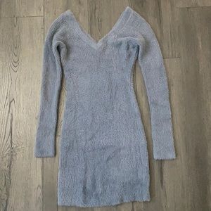 Abercrombie and Fitch Blue Sweater Dress